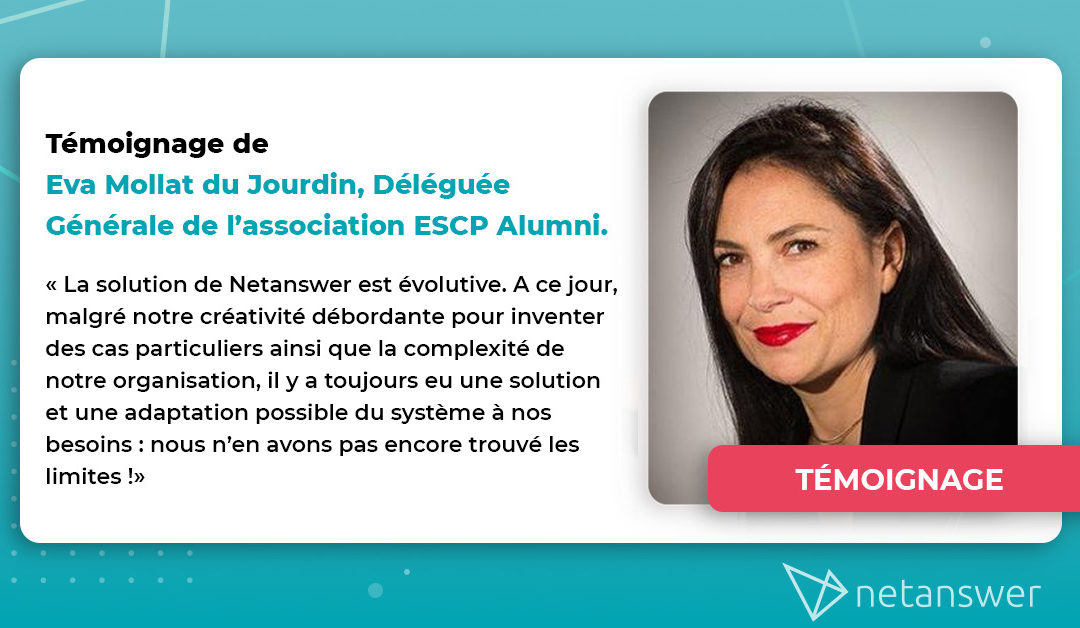 Témoignage de Eva Mollat du Jourdin, Déléguée Générale de l’association ESCP Alumni