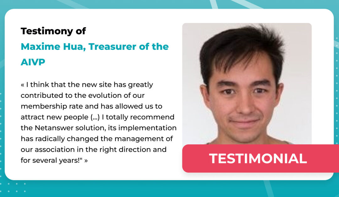 Testimony of Maxime Hua, Treasurer of the AIVP